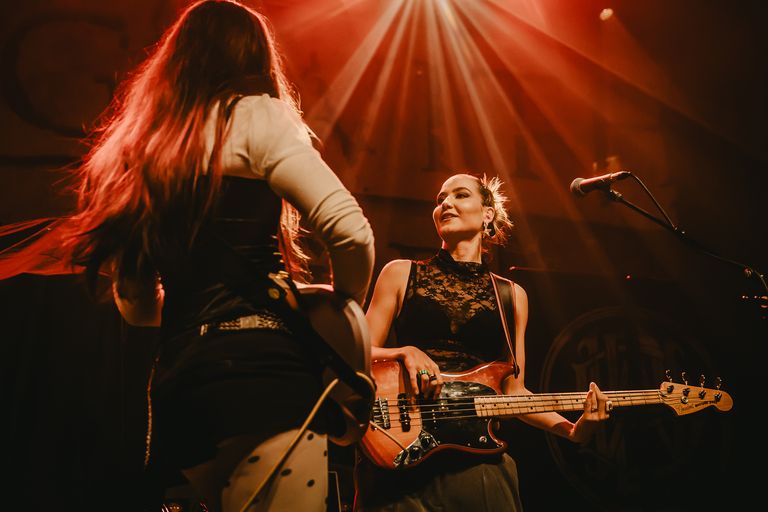 Blush performing in Adelaide at Hindley Street Music Hall